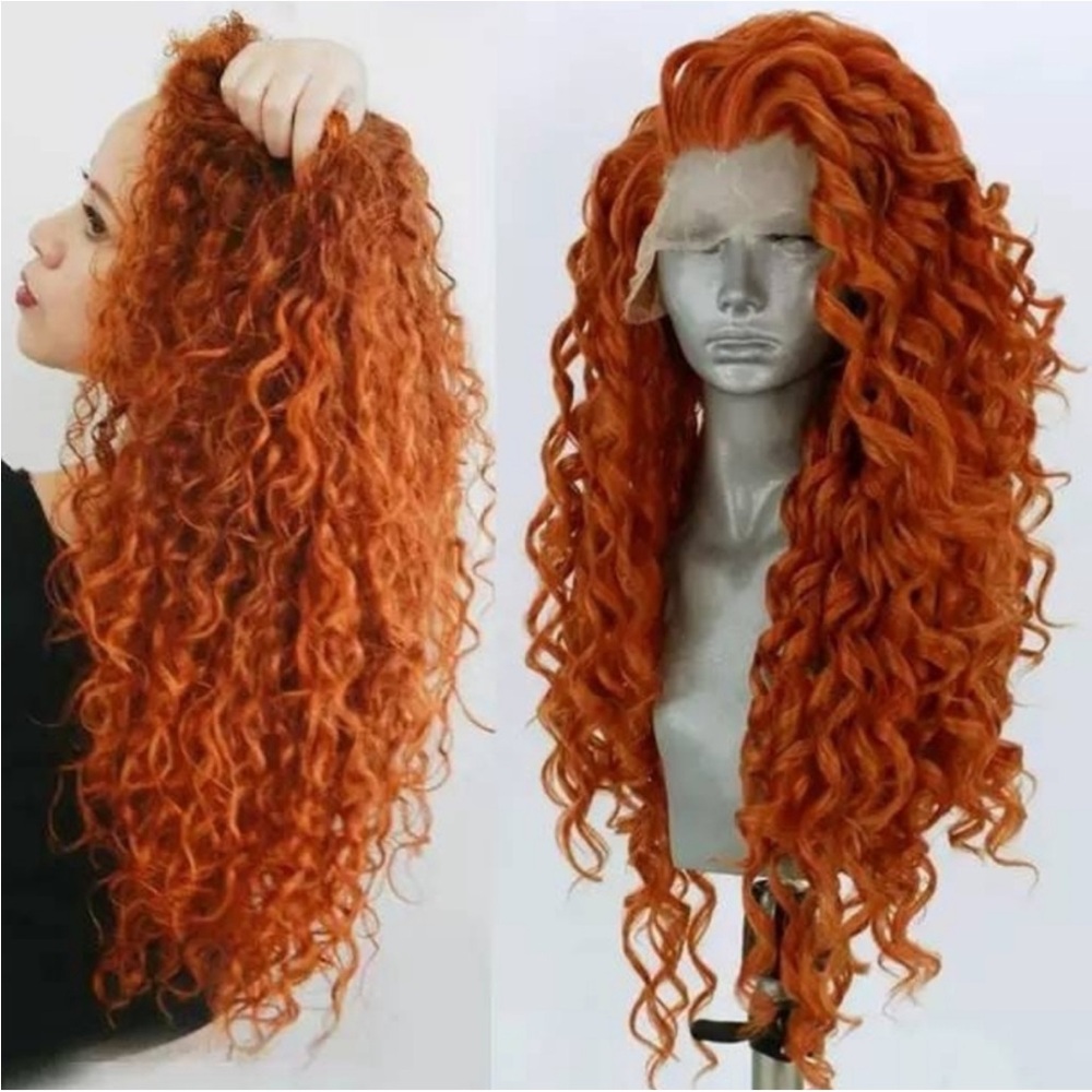 22” Copper Red  Lace Front Wig NEW